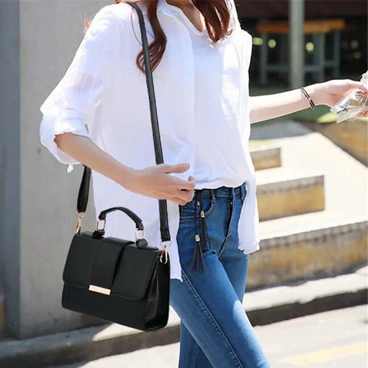 Bolso de hombro retro y elegante de alta calidad