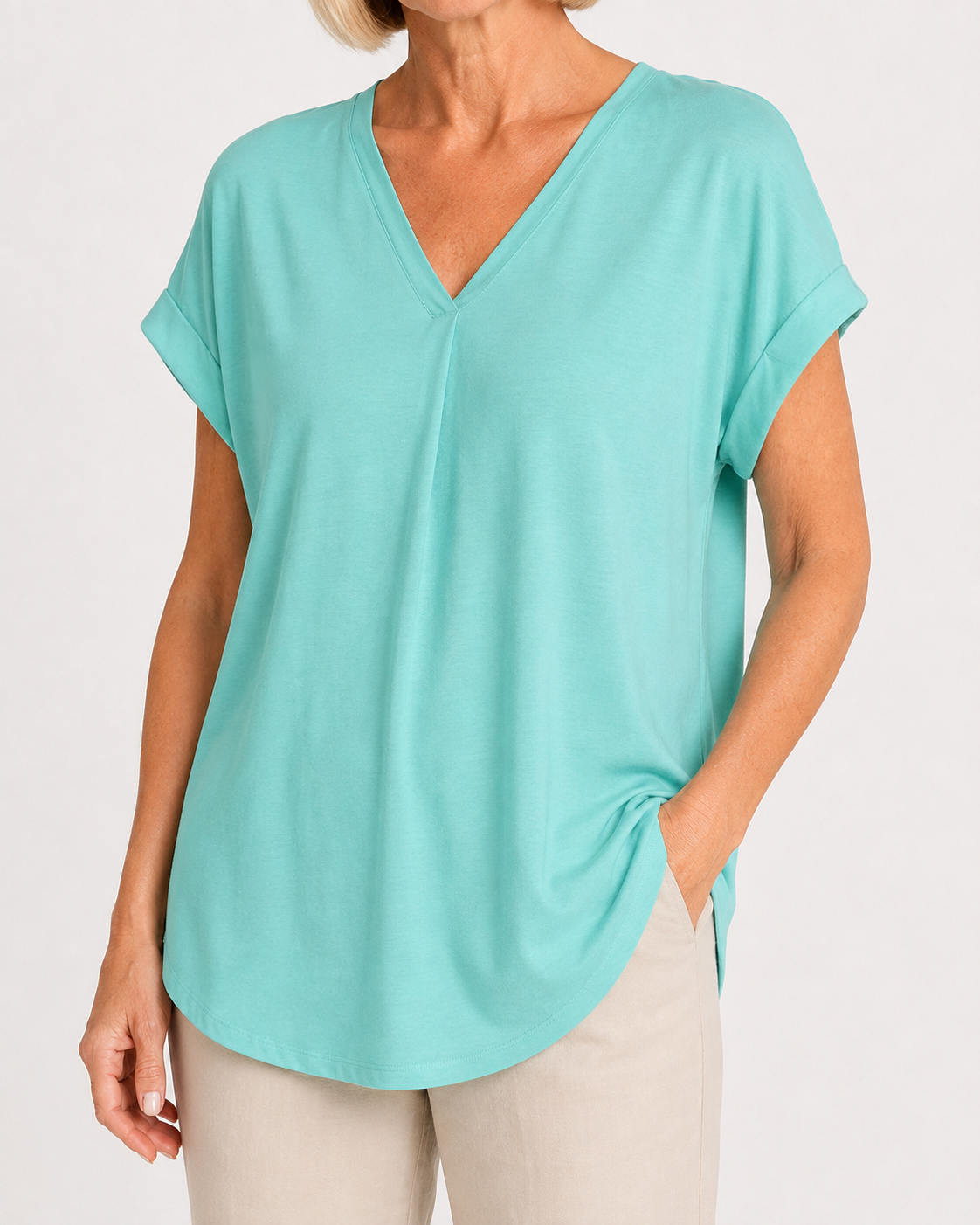 Estella | Camiseta casual de patchwork