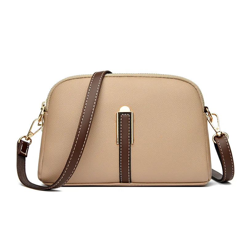 Bolso de hombro de piel de lujo