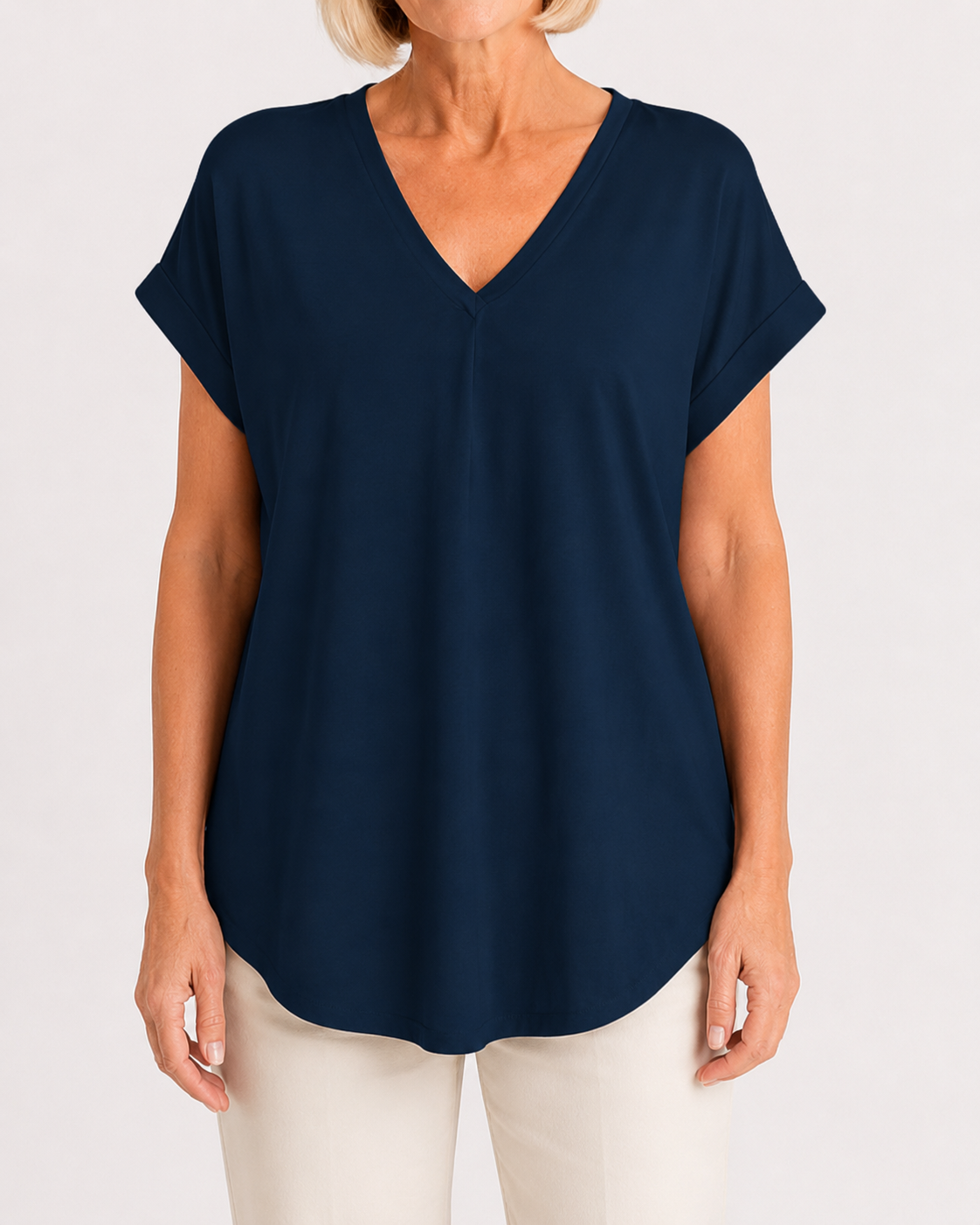 Estella | Camiseta casual de patchwork