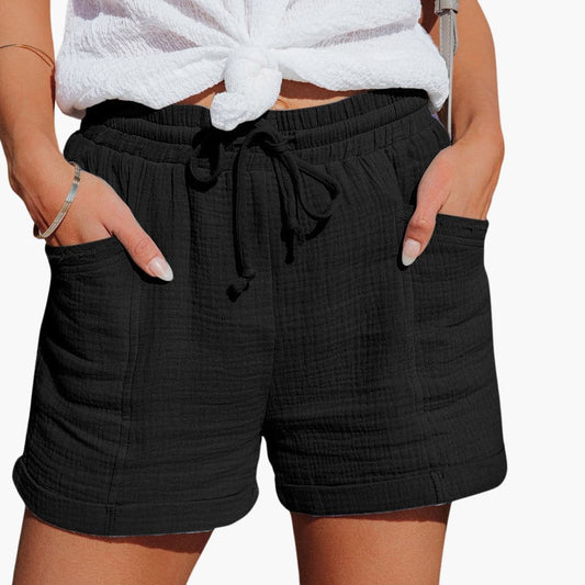 Emma | Pantalones cortos informales con cordón