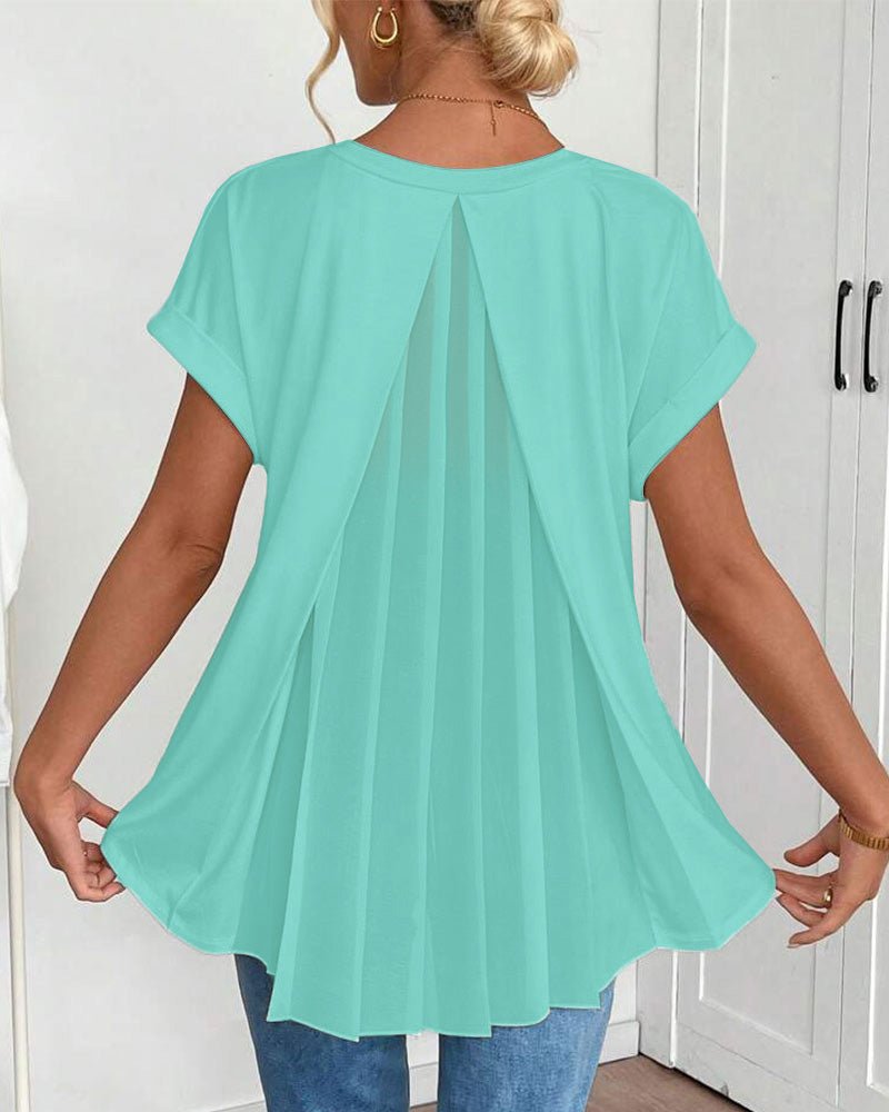 Estella | Camiseta casual de patchwork