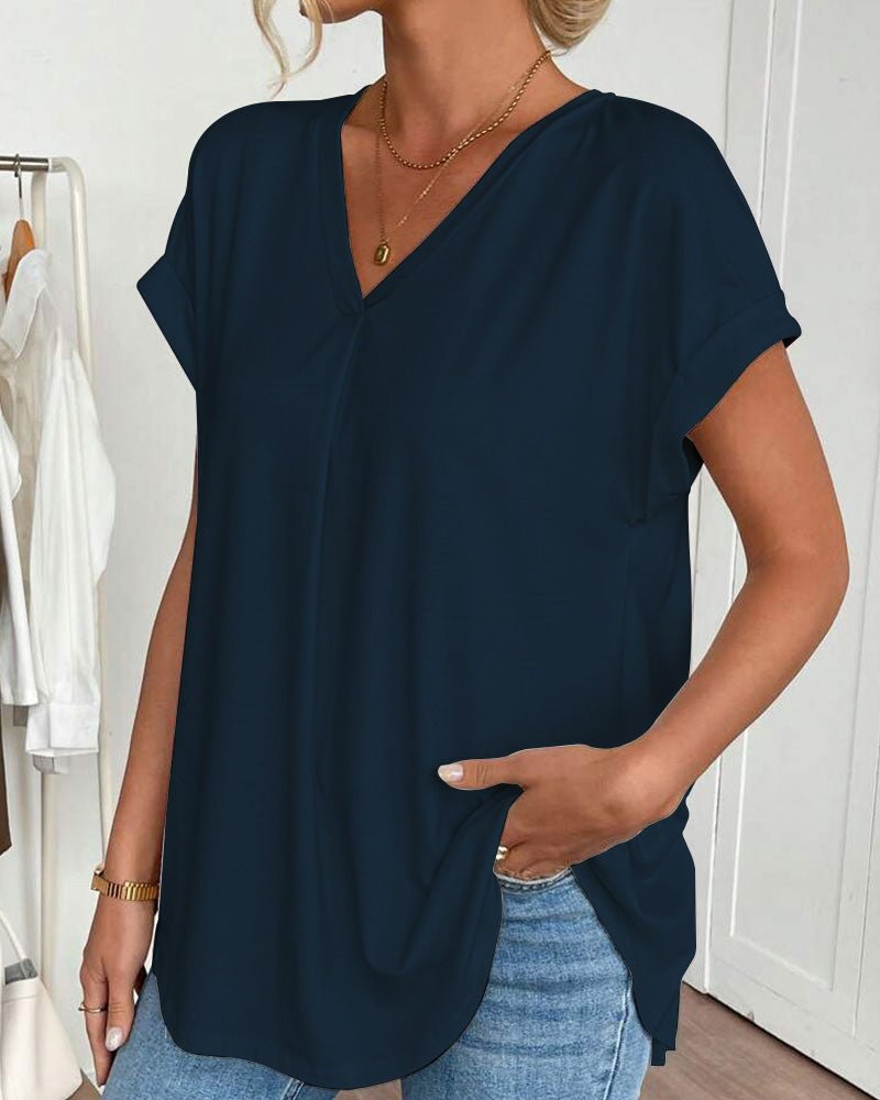 Estella | Camiseta casual de patchwork