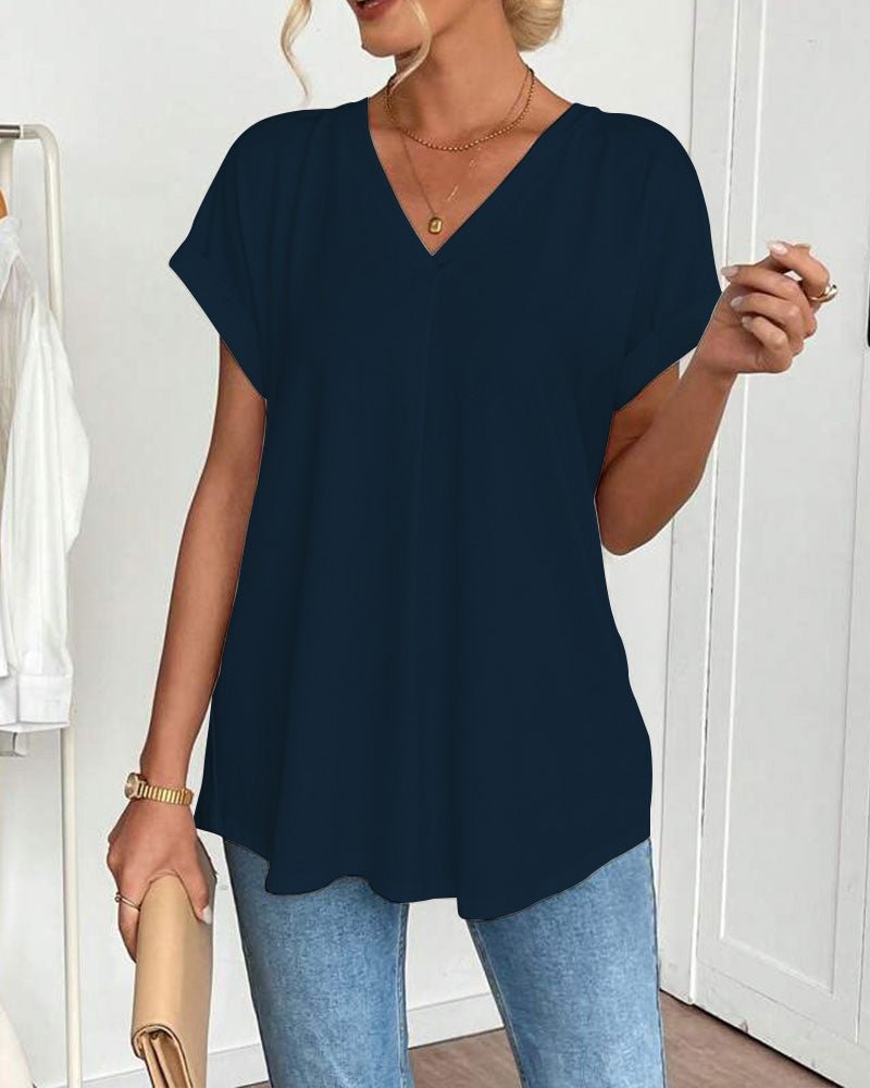 Estella | Camiseta casual de patchwork
