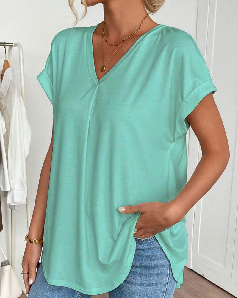 Estella | Camiseta casual de patchwork