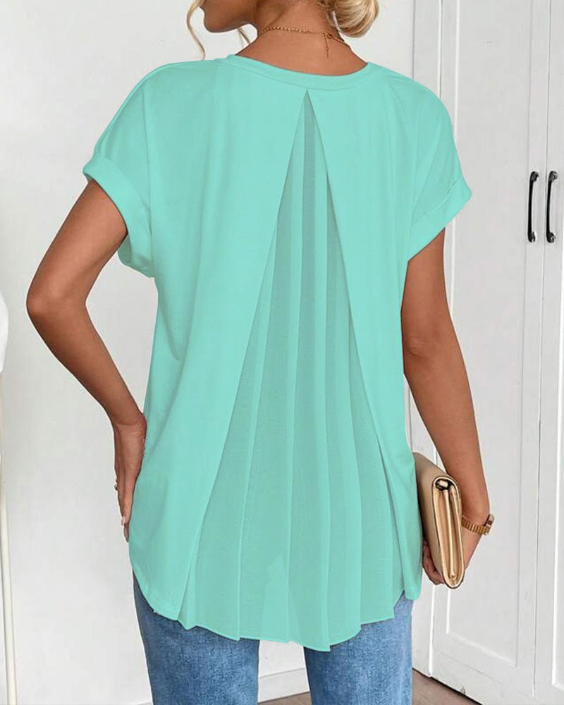 Estella | Camiseta casual de patchwork
