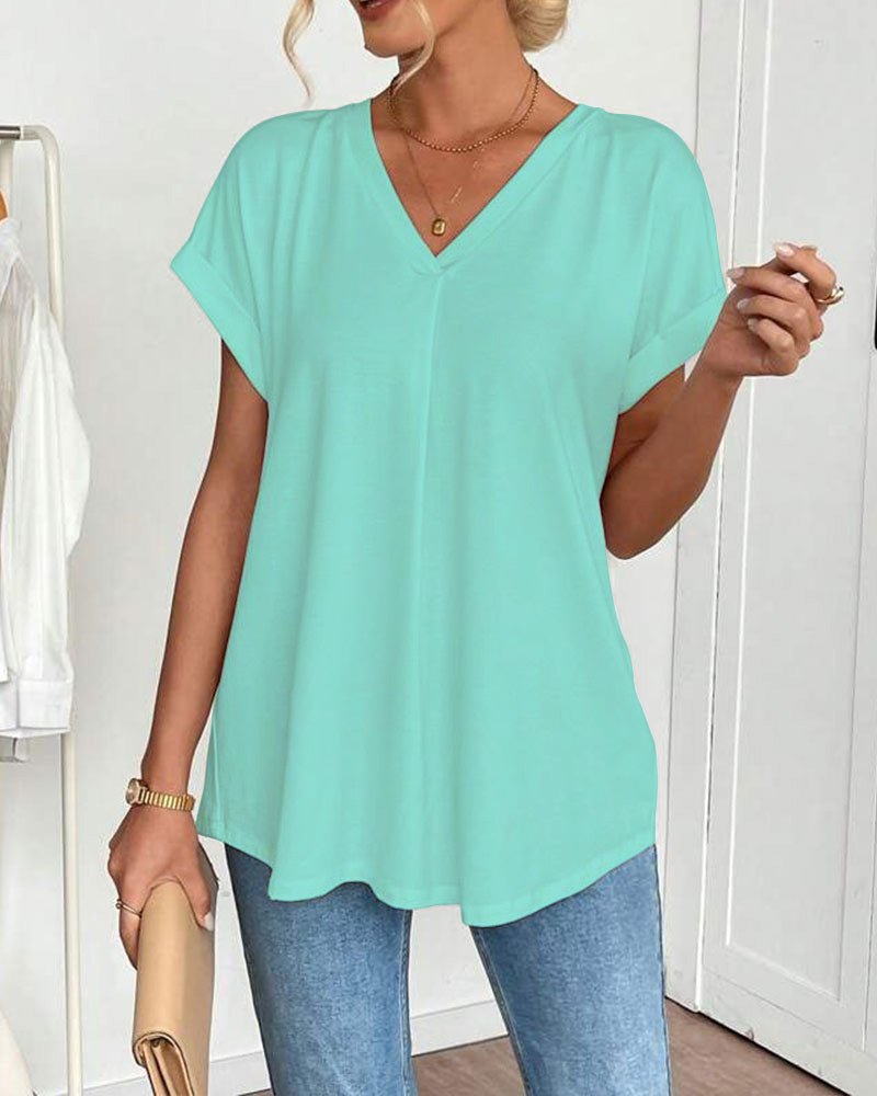 Estella | Camiseta casual de patchwork