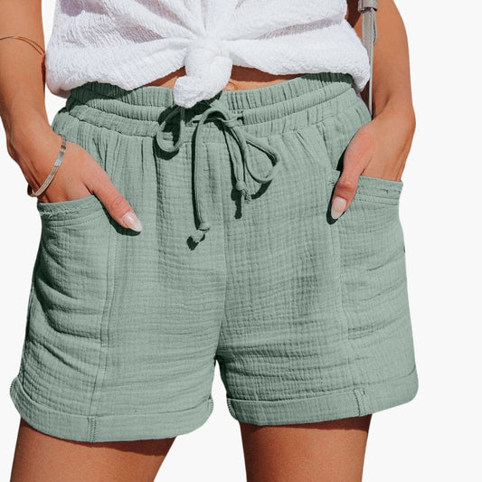 Emma | Pantalones cortos informales con cordón