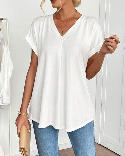 Estella | Camiseta casual de patchwork