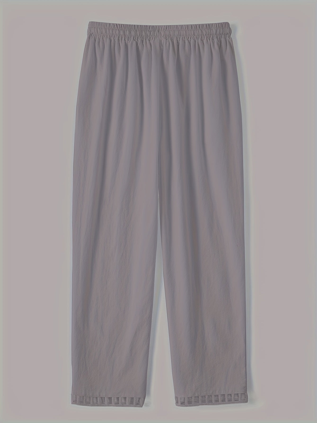 Woeen – Pantalones de estilo relajado con detalles