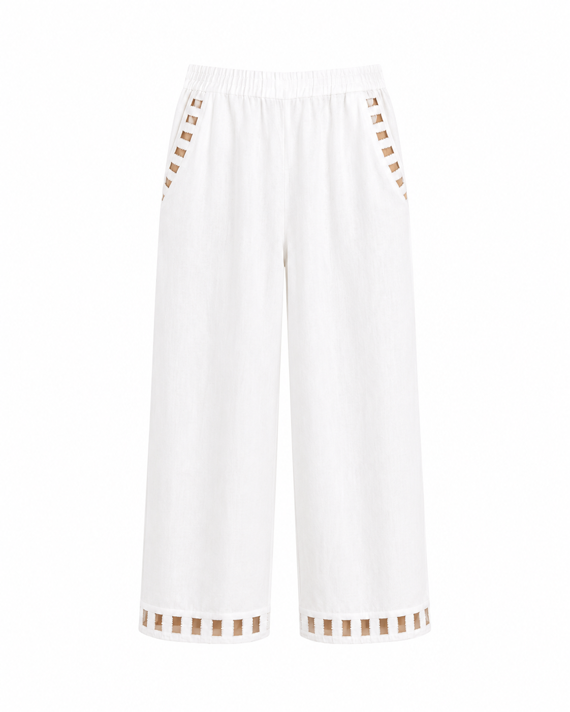 Woeen | Pantalones de estilo relajado con detalles