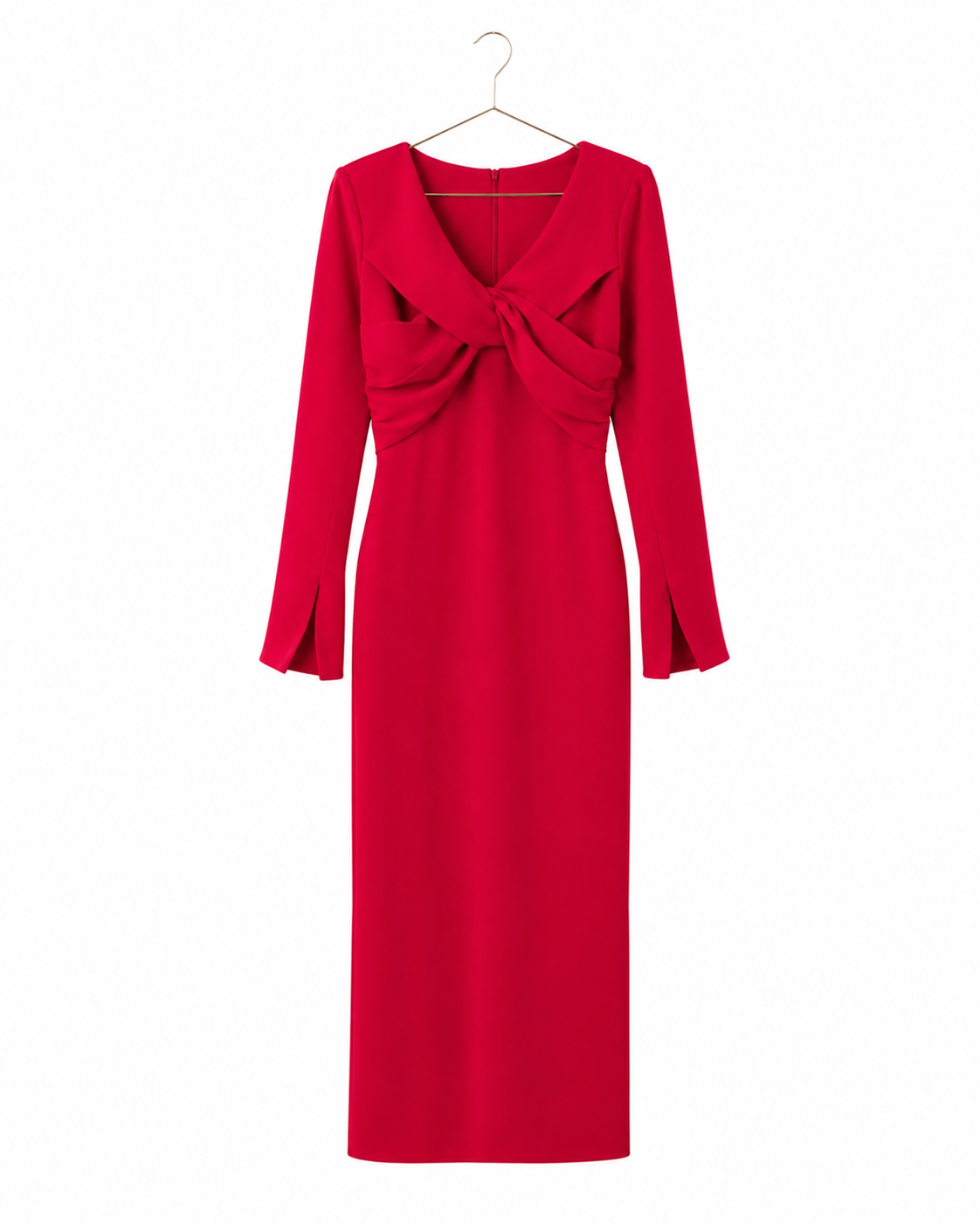 Carmen | Vestido Midi Elegante Rojizo