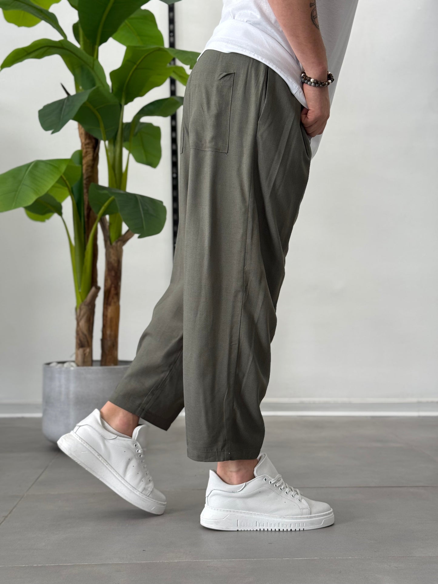Ot - Pantalones de lino japonés
