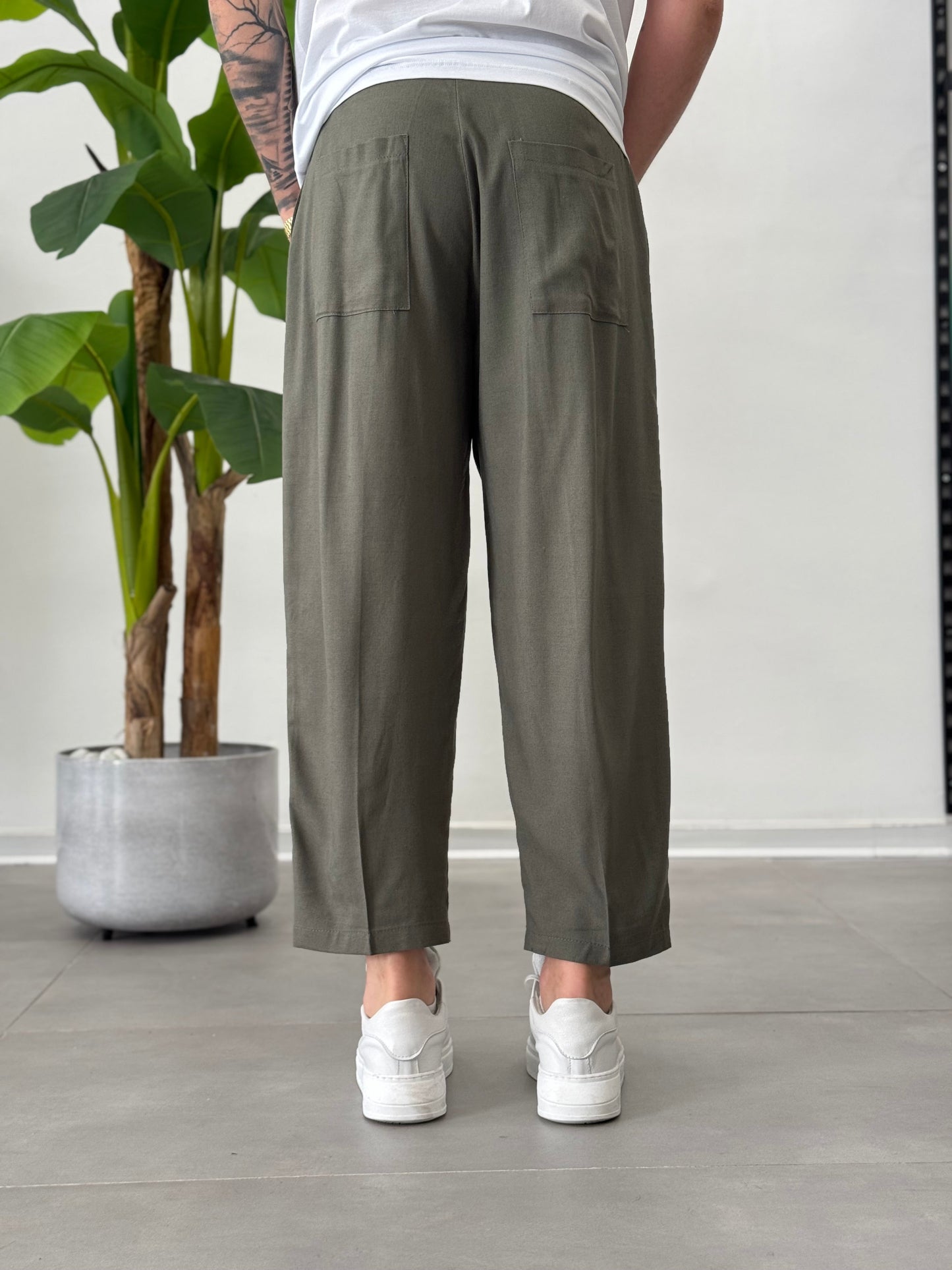 Ot - Pantalones de lino japonés