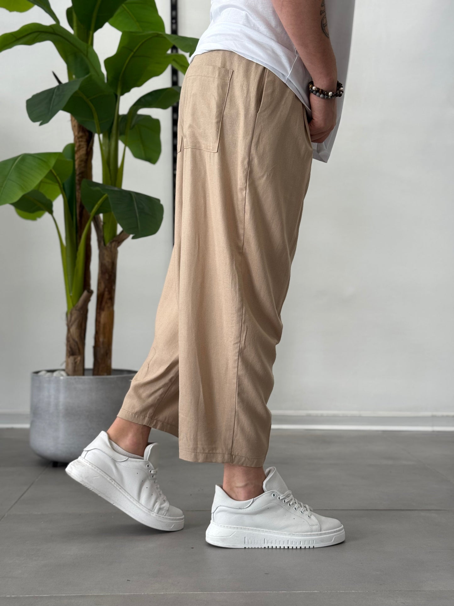 Ot - Pantalones de lino japonés
