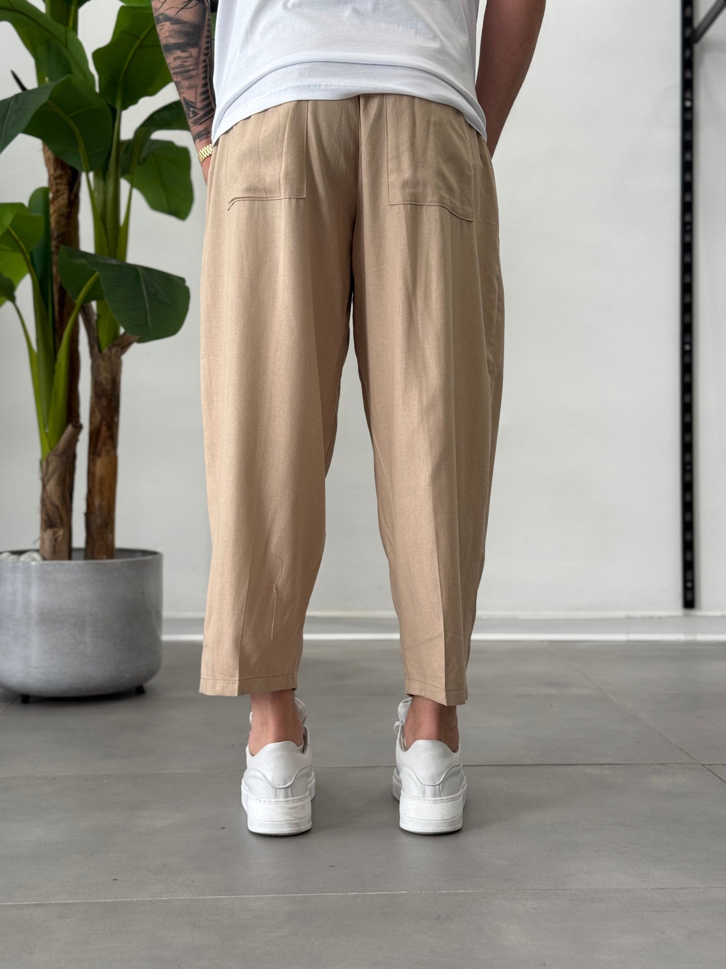 Ot - Pantalones de lino japonés
