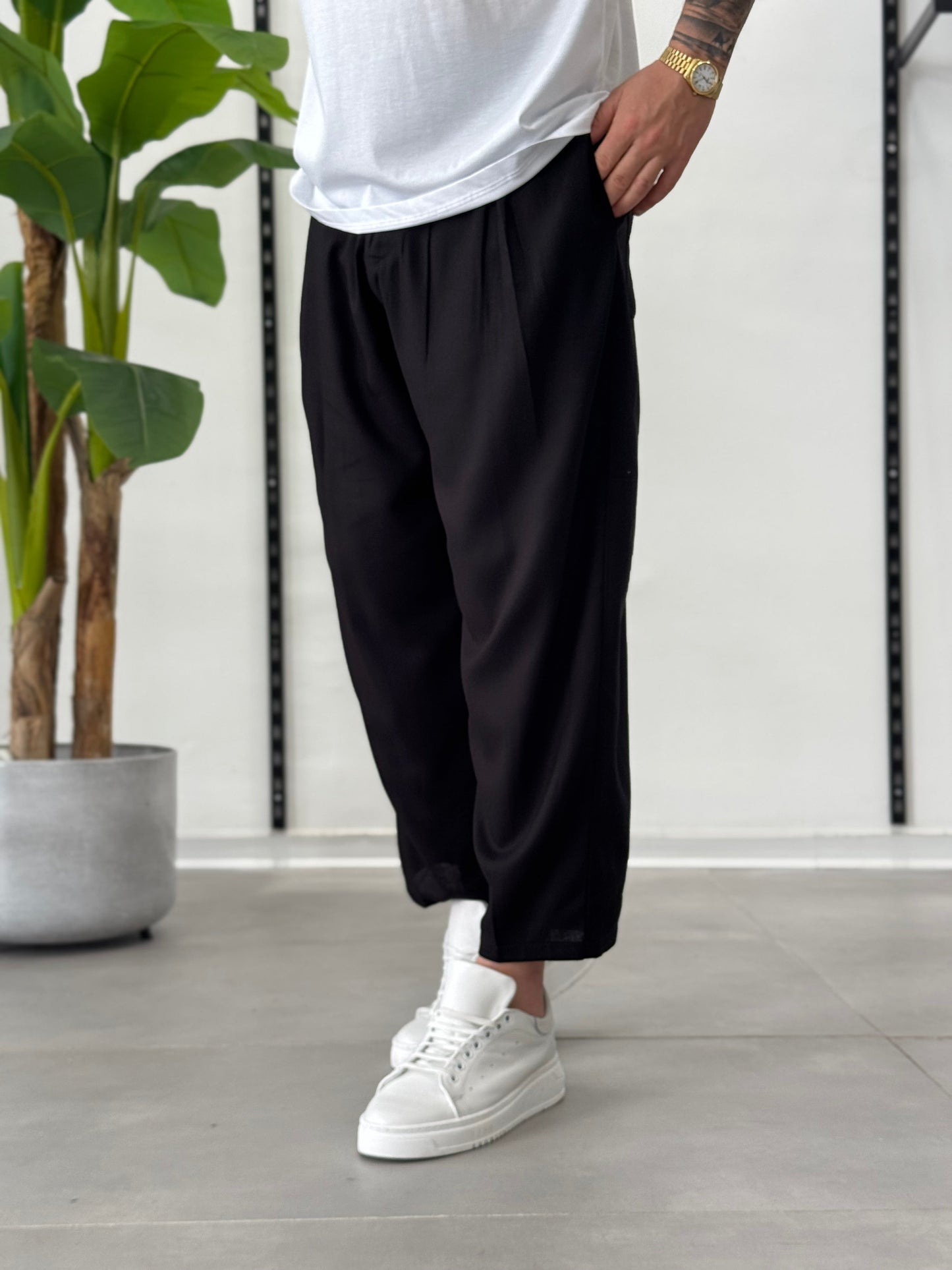Ot - Pantalones de lino japonés