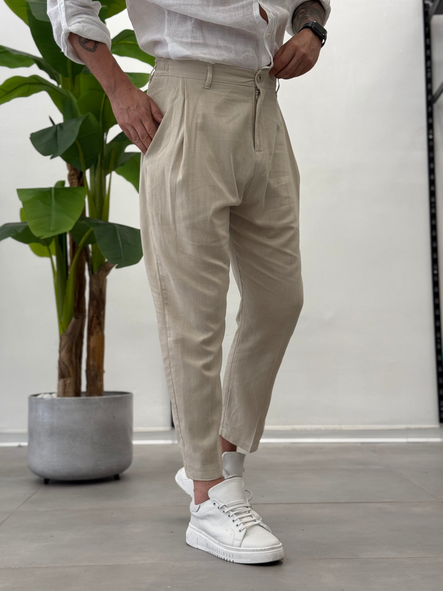 Alé - Pantalones de lino de Miami