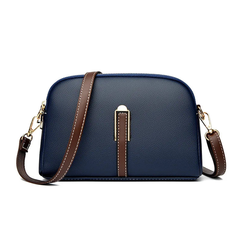 Bolso de hombro de piel de lujo