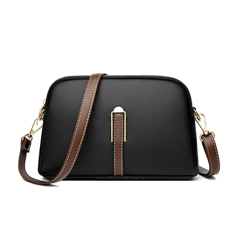 Bolso de hombro de piel de lujo