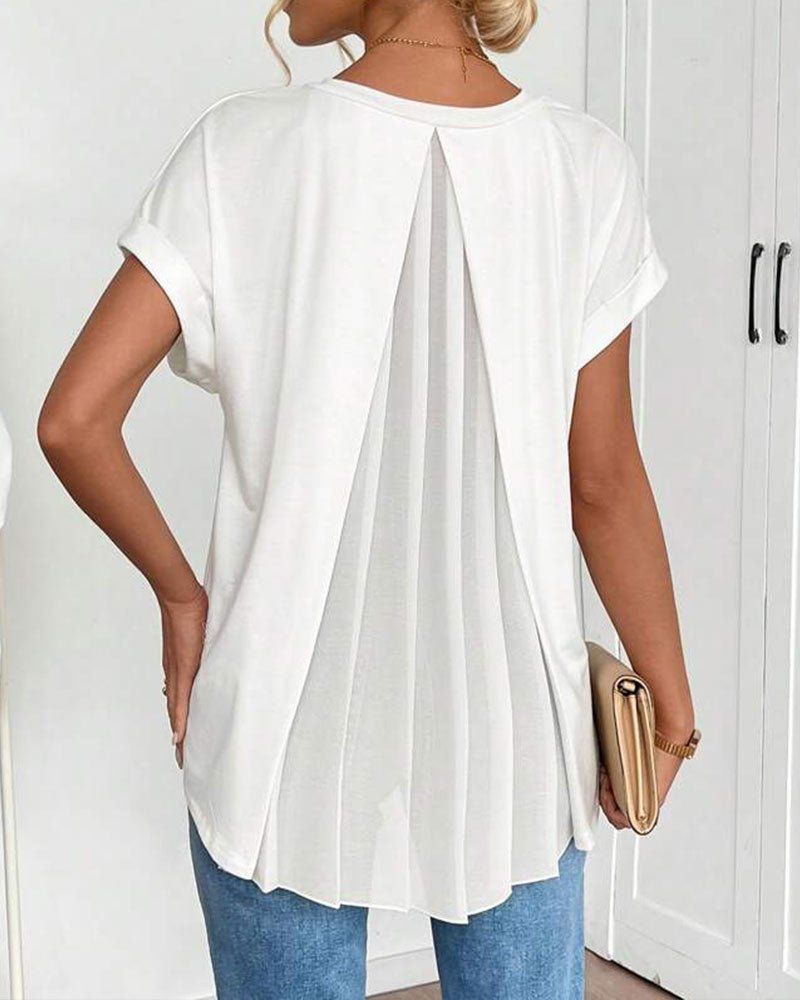 Estella | Camiseta casual de patchwork