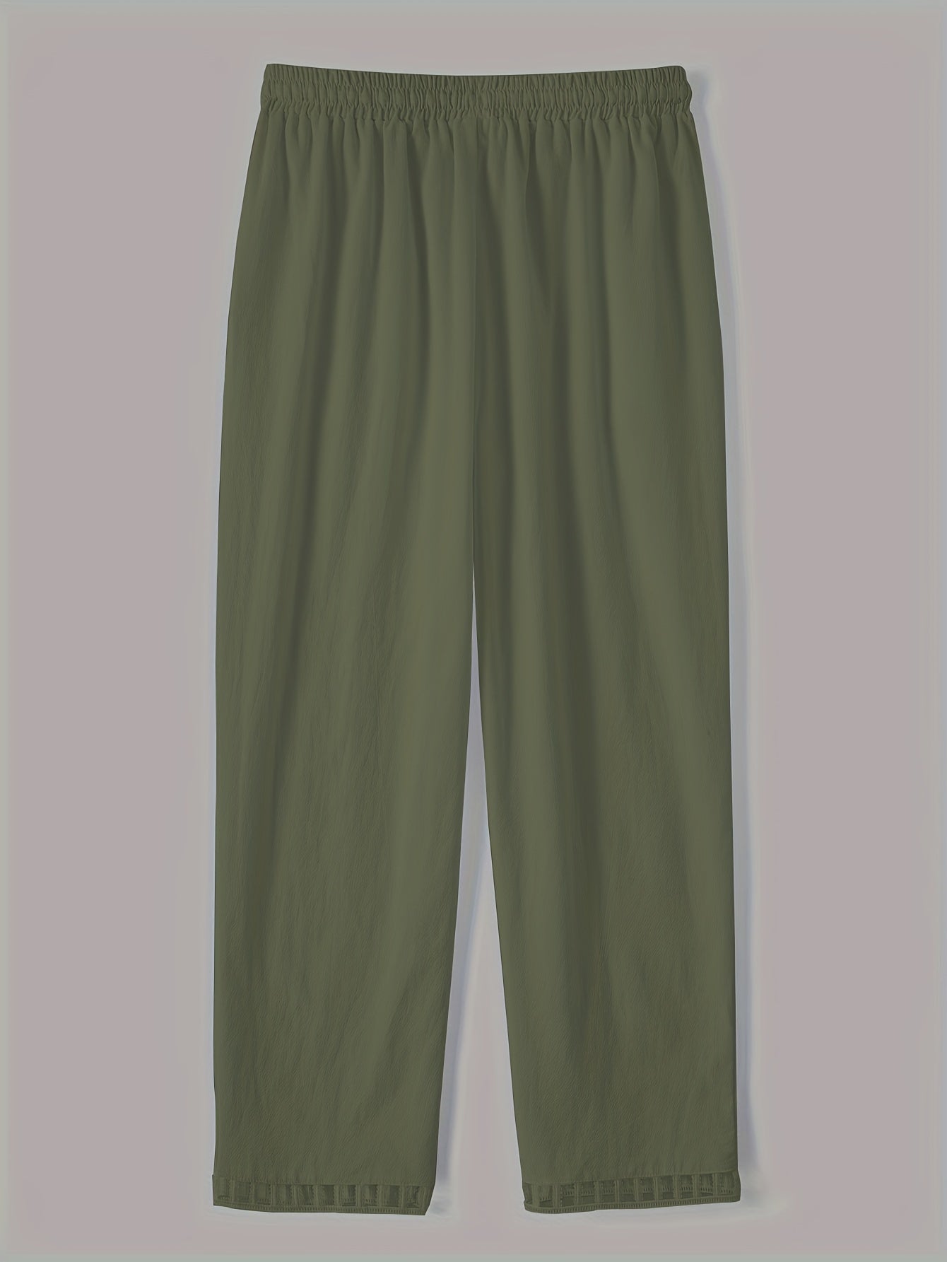 Woeen – Pantalones de estilo relajado con detalles